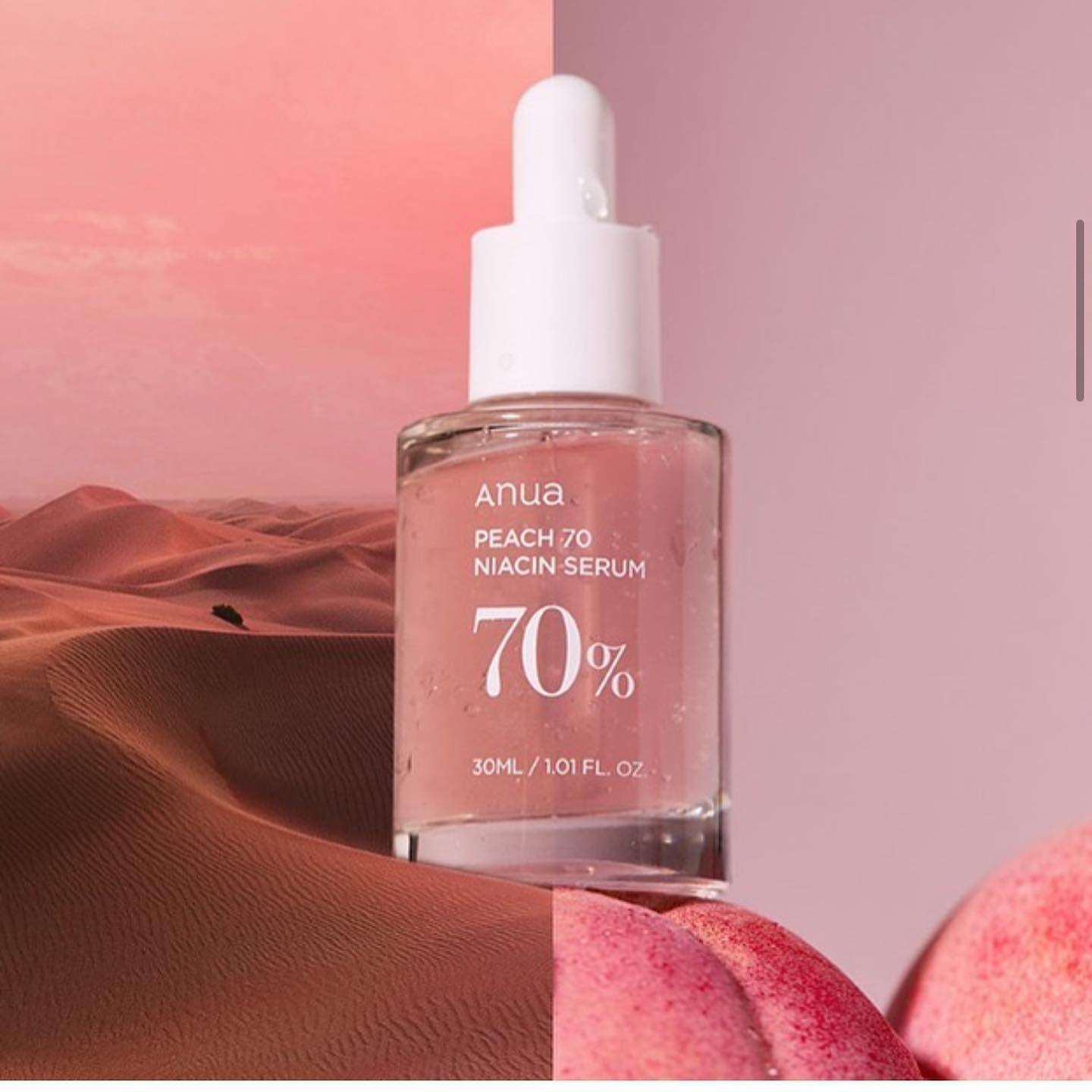 Peach 70%+ niacin  serum 30 ml Anua - BEAUTINA