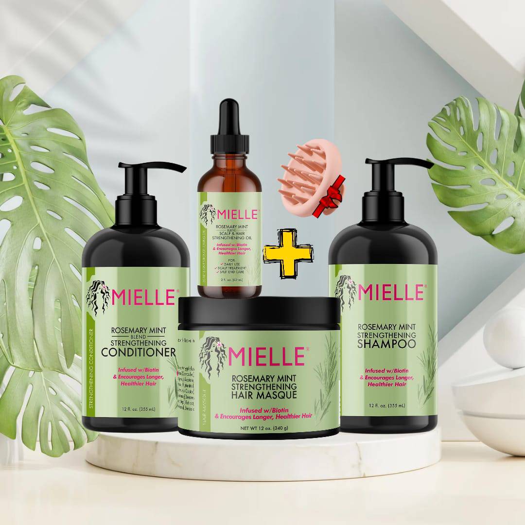 Hair Kit Mielle Rosemary Set - BEAUTINA