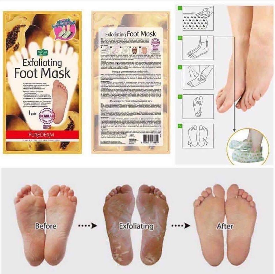 Purederm Magical Foot Peeling and Dead Cell Removal Mask - BEAUTINA