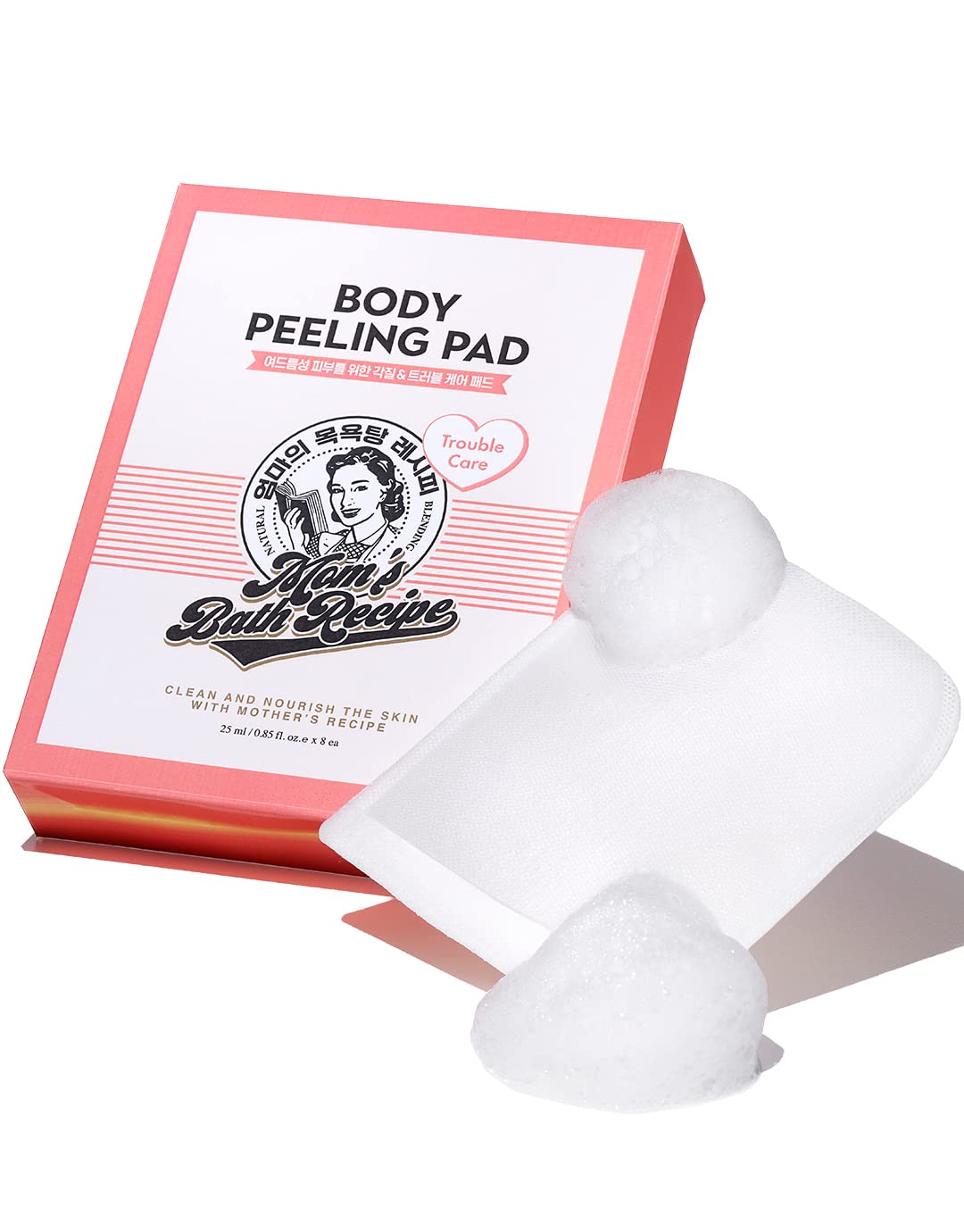 Body Peeling Pads Trouple Care  x8 pcs - BEAUTINA