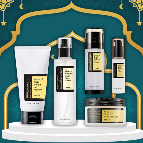 COSRX Advanced Snail Full Set – Repair, Hydration & Glow Routine (5 Steps) - BEAUTINA