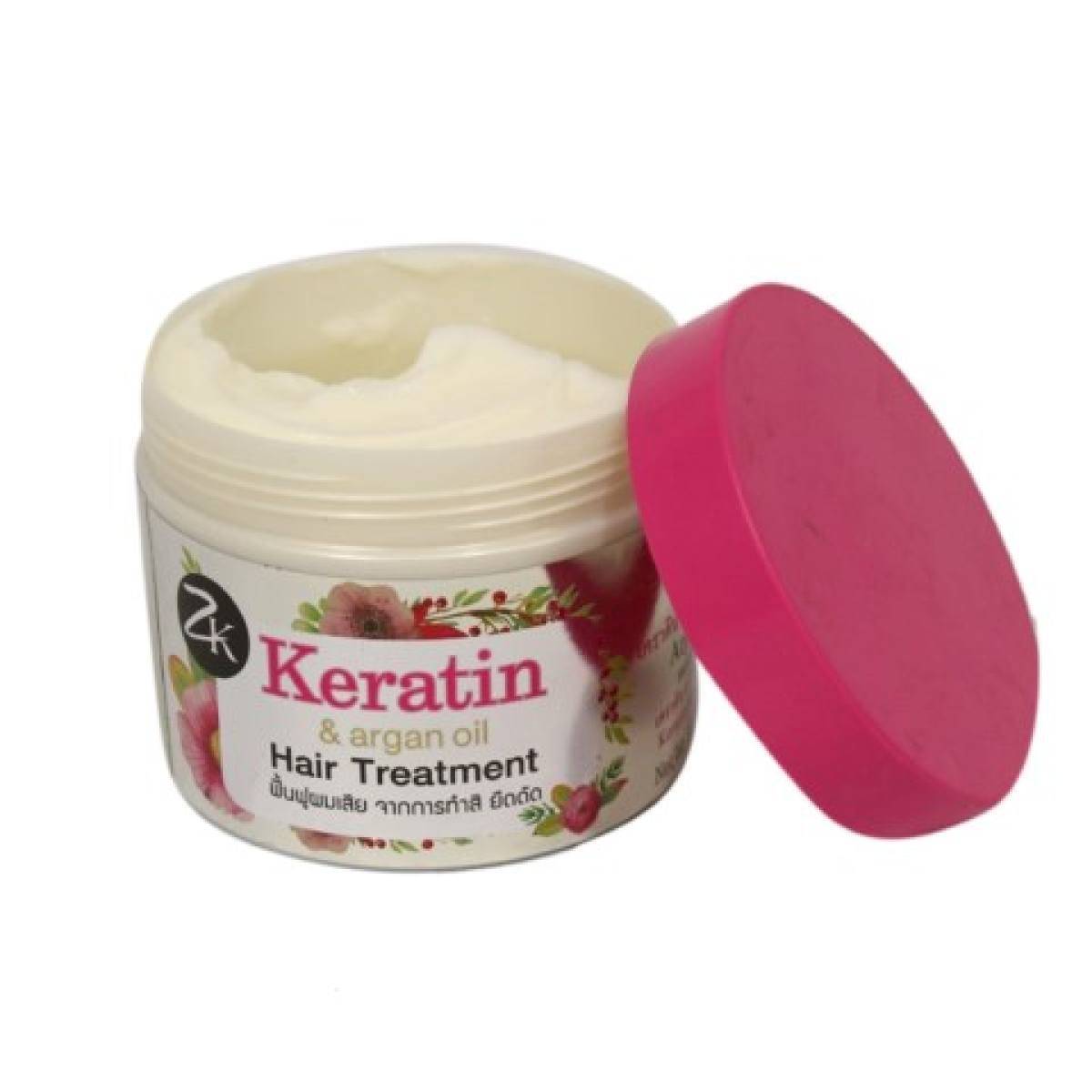 Hair repair mask with keratin and argan from Zelkopf - BEAUTINA