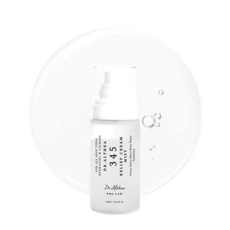 345 Relief Cream Mist Hydrating & Soothing Face Mist for Sensitive Skin - BEAUTINA