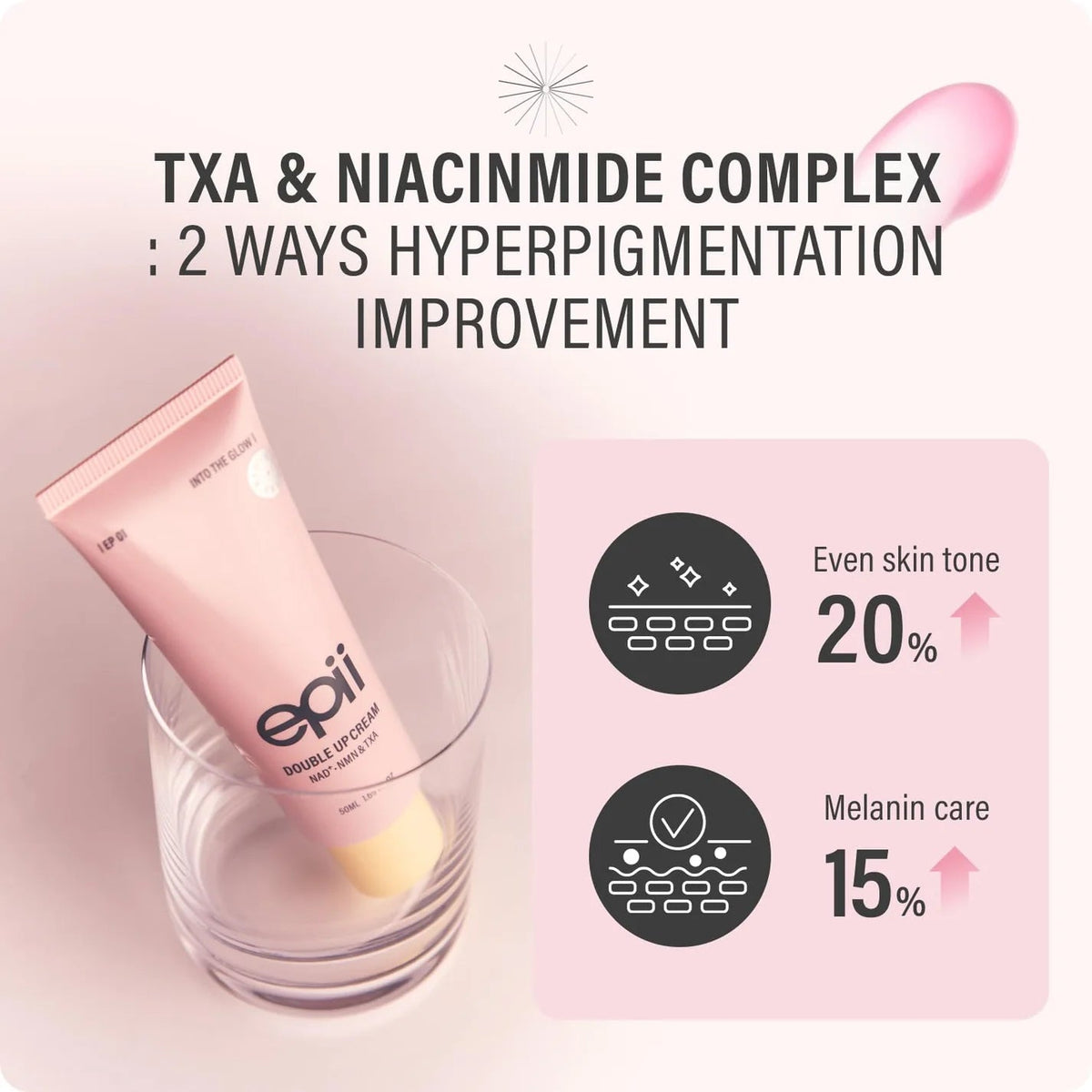 Double Up Cream NAD+ · NMN & TXA 50ml