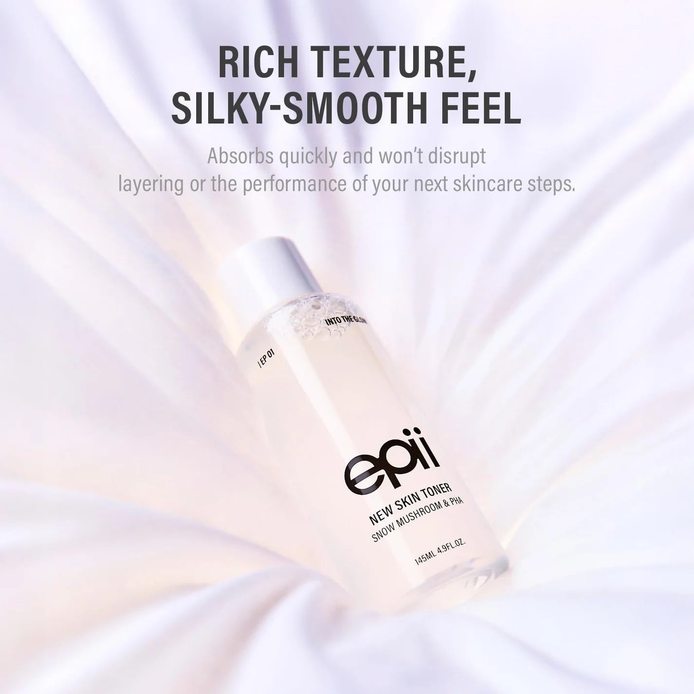 New Skin Toner Snow Mushroom & PHA 145ml