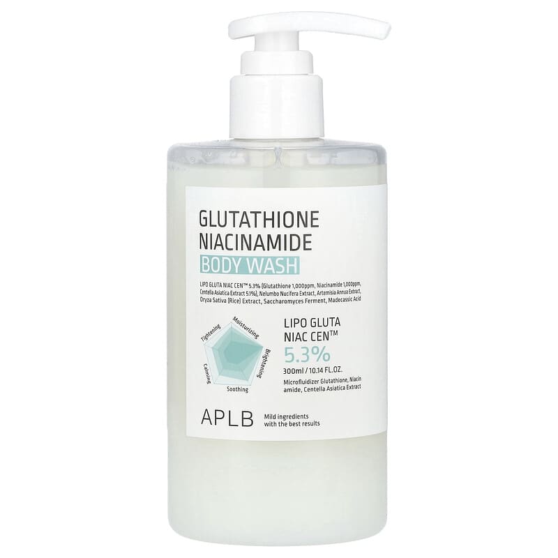 Glutathione Niacinamide, Body Wash 300 ml - BEAUTINA