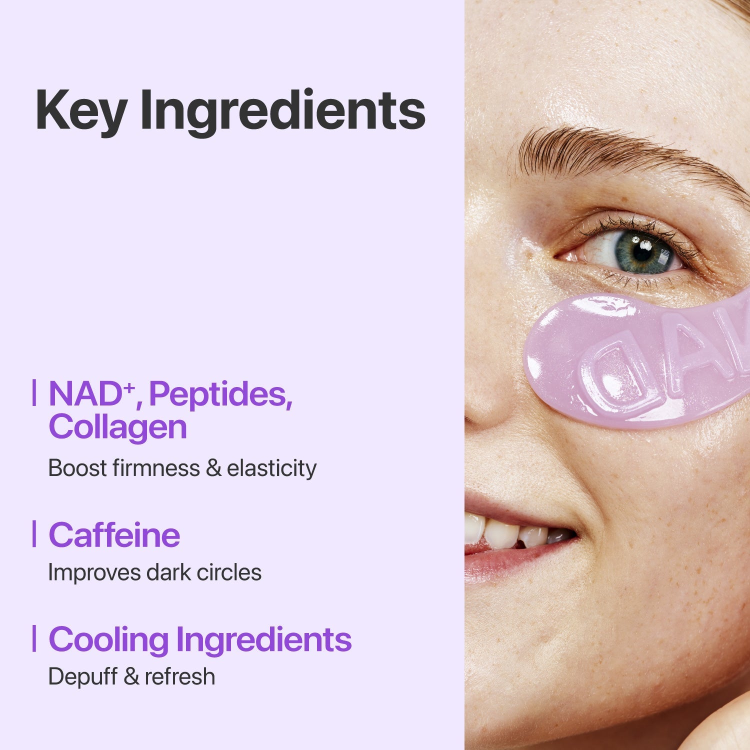 No.9 NMN+ Collagen Under Eye Patches - BEAUTINA