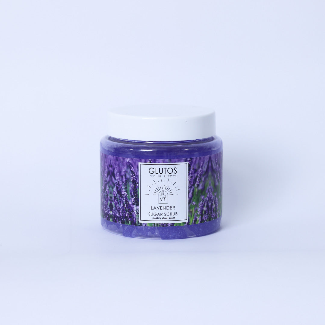 Lavender Sugar Scrub Glutos 500Ml - BEAUTINA