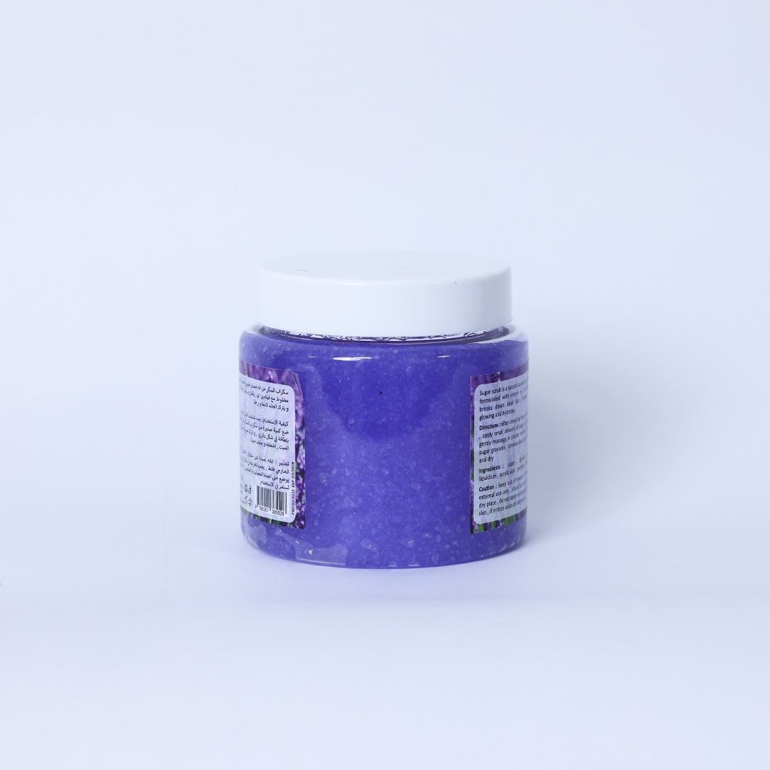 Lavender Sugar Scrub Glutos 500Ml - BEAUTINA