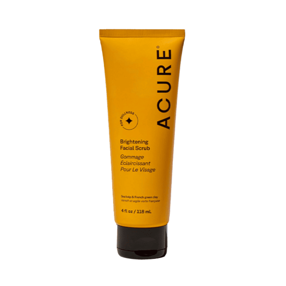 Acure Brightening Facial Scrub 118ml - BEAUTINA