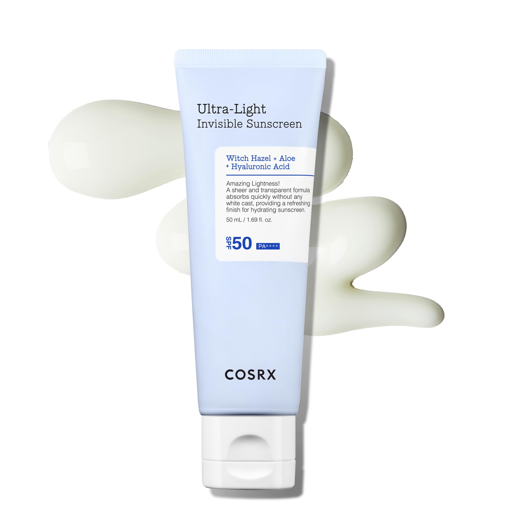 Ultra-Light Invisible Sunscreen | SPF50 PA++++ COSRX - BEAUTINA