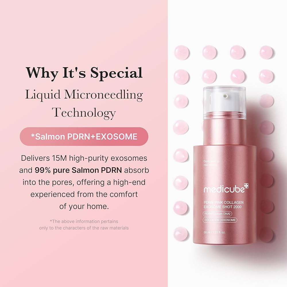 PDRN Pink Collagen Exosome Shot 7500 – 30 ml - BEAUTINA