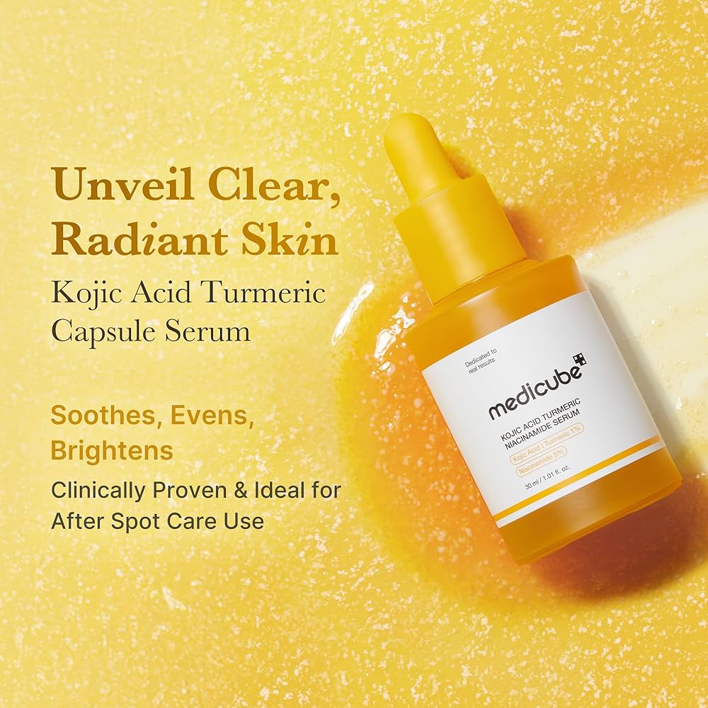 Kojic Acid Brightening Serum – Dark Spot & Glow Boosting Korean Serum - BEAUTINA