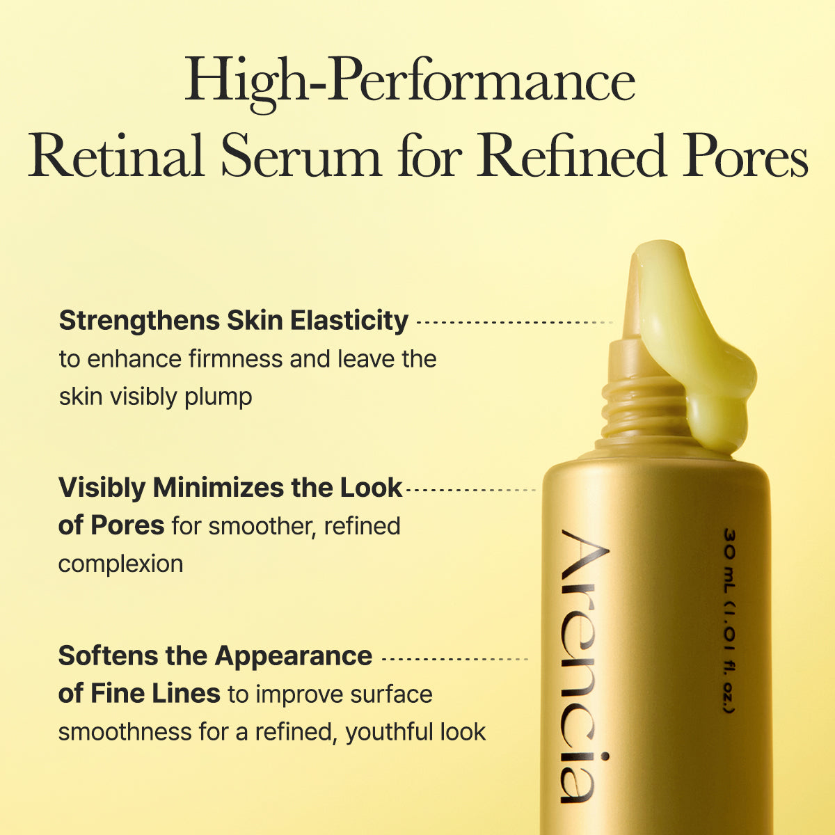 Arencia Retinal Booster Shot | Retinal Serum for Fine Lines & Skin Renewal
