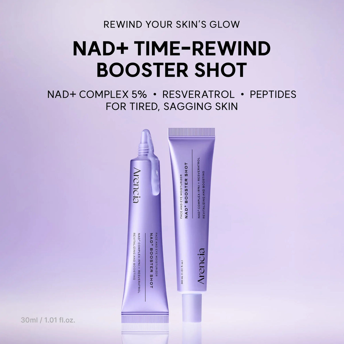 Arencia NAD+ Booster Shot | Brightening & Revitalizing Serum
