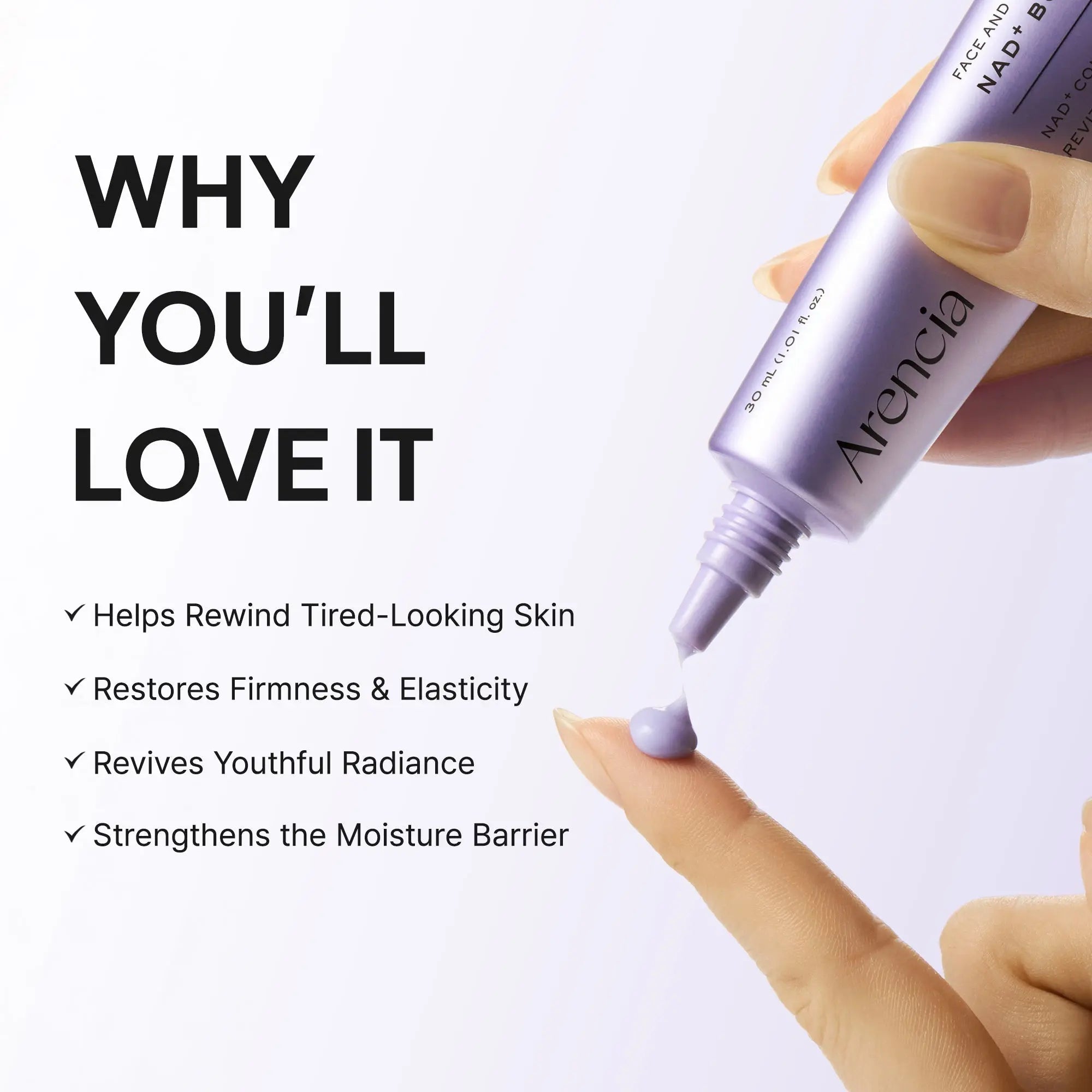 Arencia NAD+ Booster Shot | Brightening & Revitalizing Serum