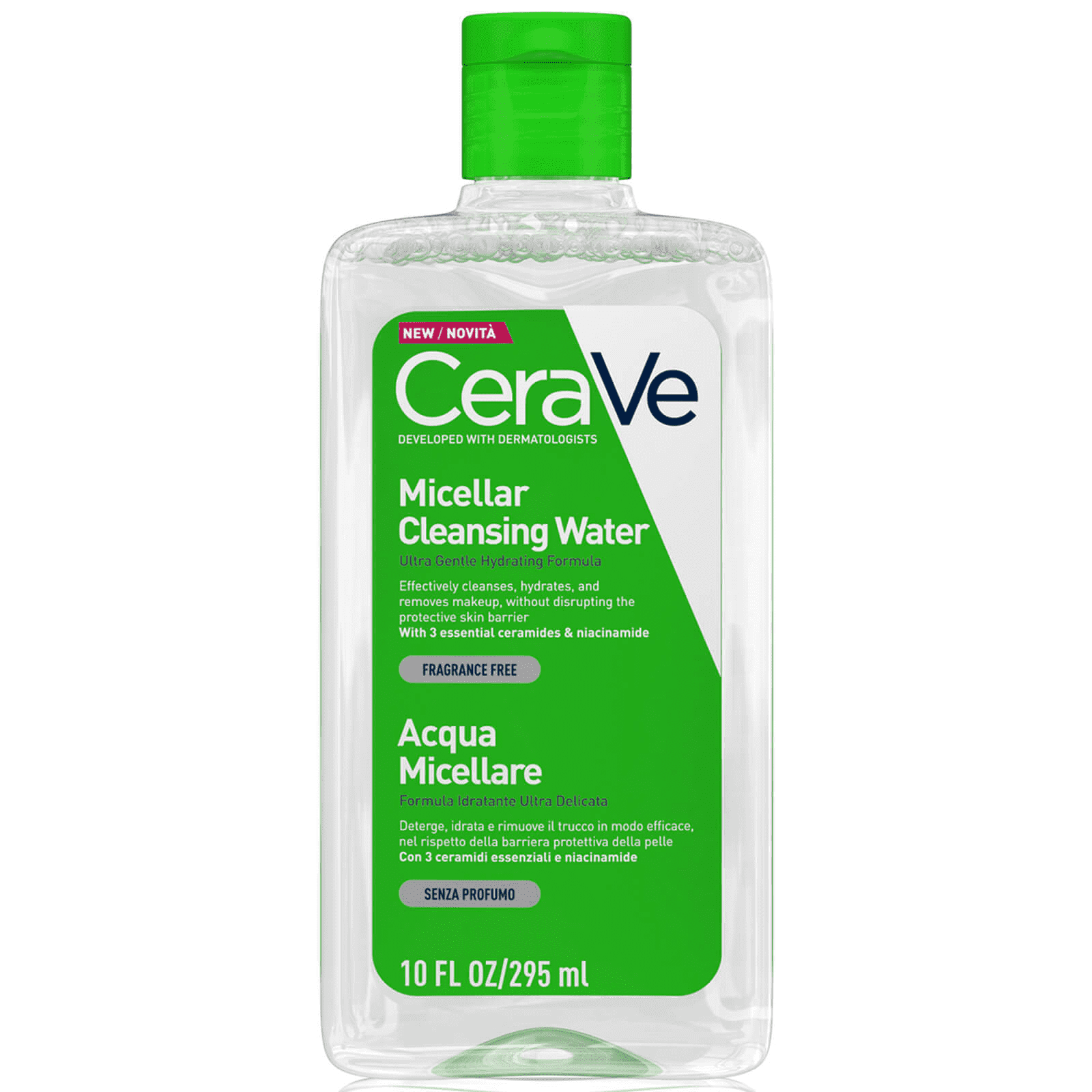 Cerave Micellar Cleansing Water 10oz 295ml - BEAUTINA