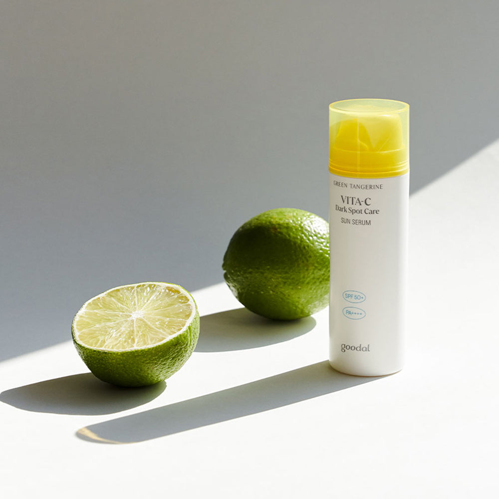 Green Tangerine Vita C Tone Up Sun Serum SPF 50+