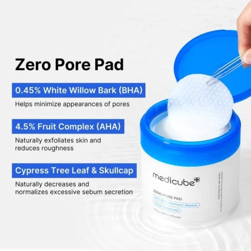 Zero Pore Pad Mild – 70 Pads (155 g) - BEAUTINA