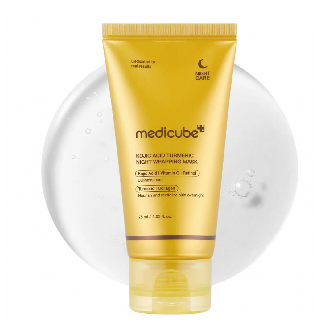 Kojic Acid Turmeric Overnight Wrapping Mask 75 ml - BEAUTINA