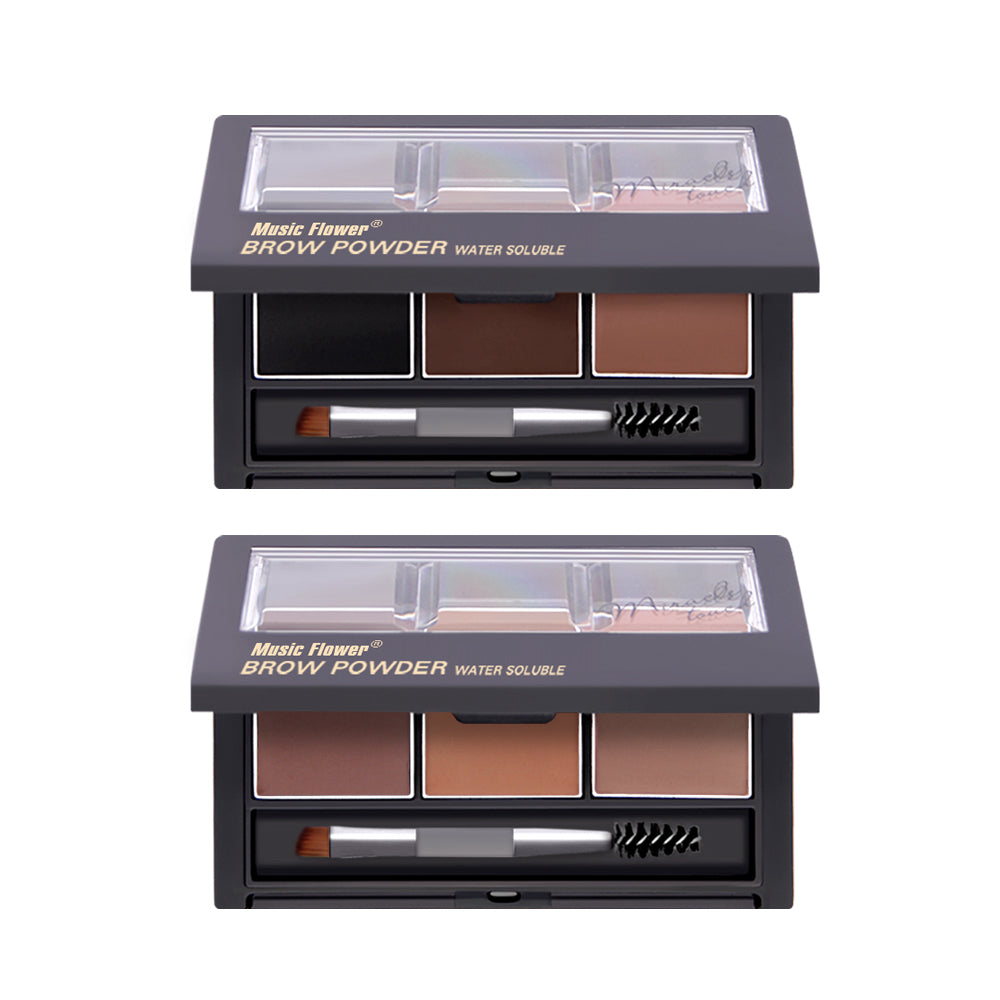 Eyebrow Powder Trio Pallete - M6036P