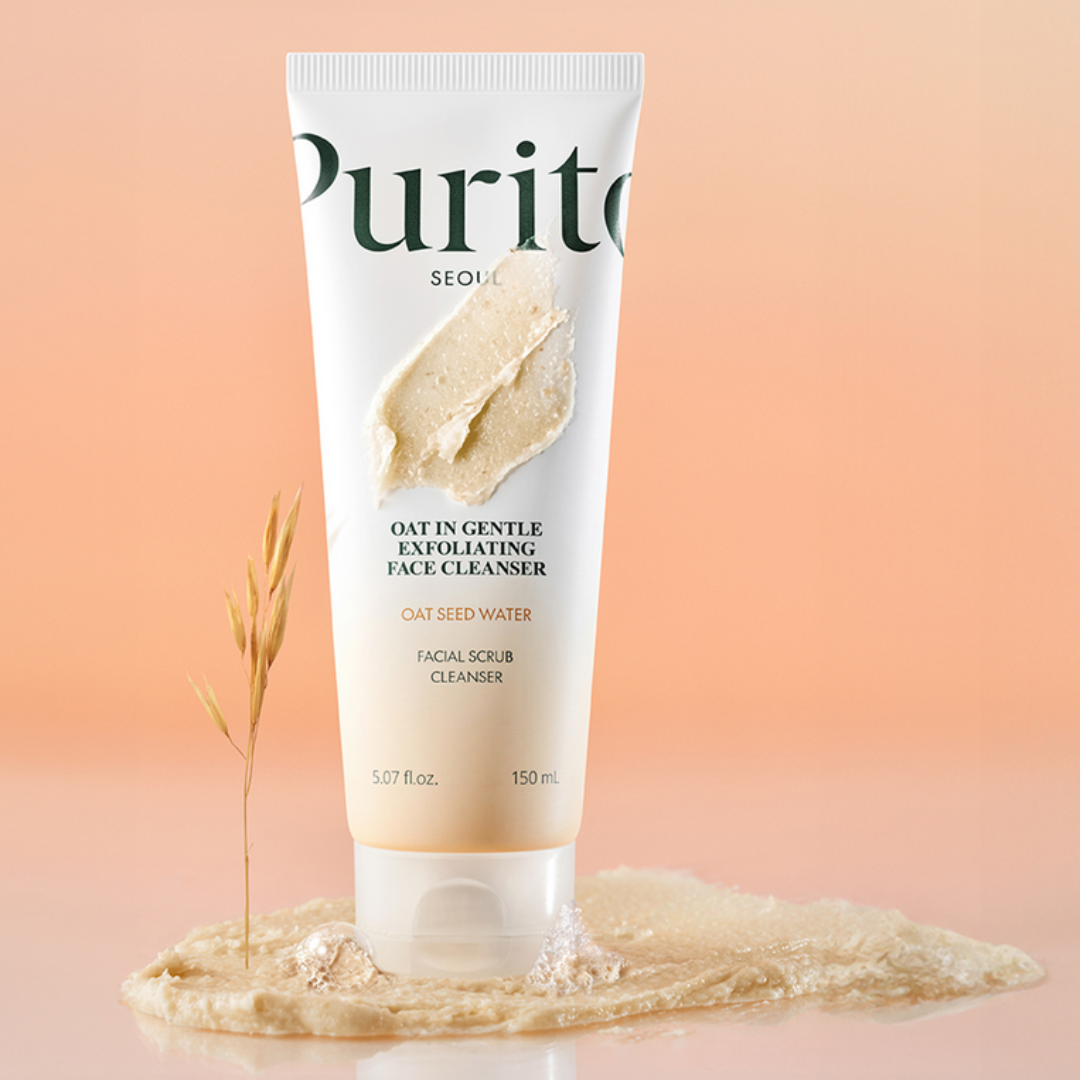 Oat In Gentle Exfoliating Face Cleanser - Purito