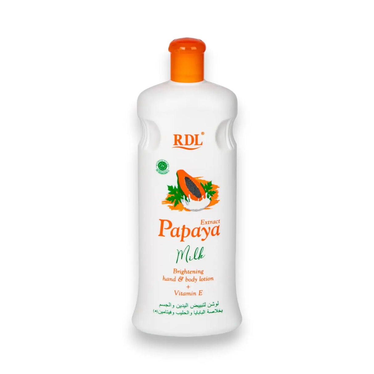 RDL Papaya & Milk lotion 600 ml - BEAUTINA