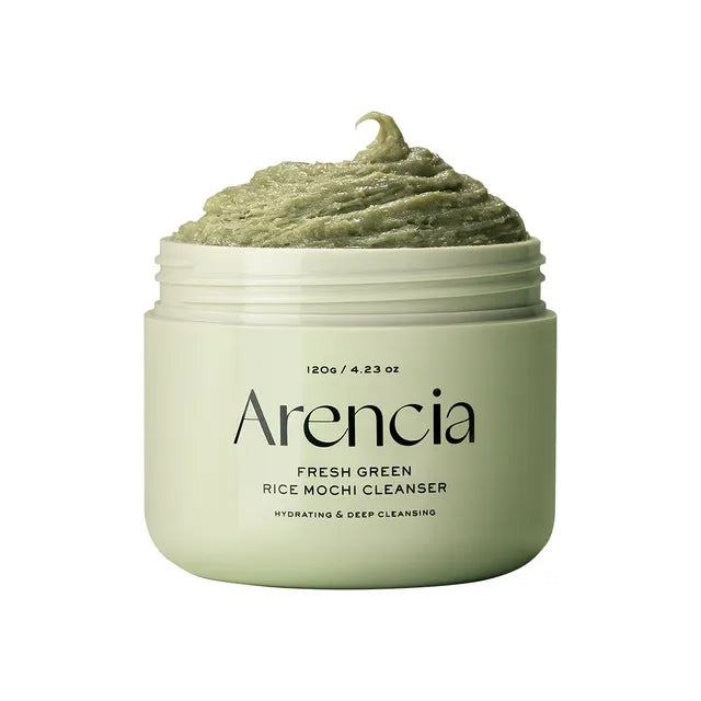 Arencia Fresh Green Rice Mochi Cleanser | Gentle Korean Facial Cleanser
