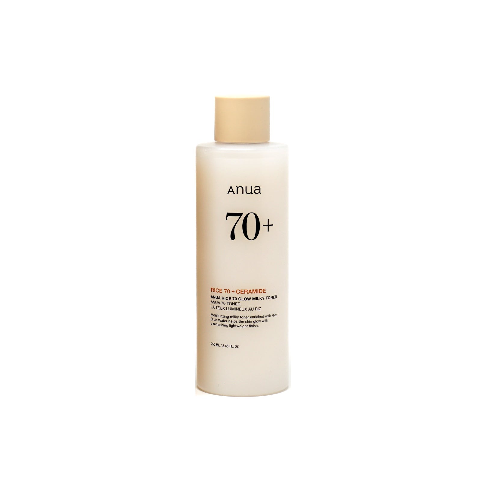 Rice 70 Glow Milky Toner 250ml - BEAUTINA