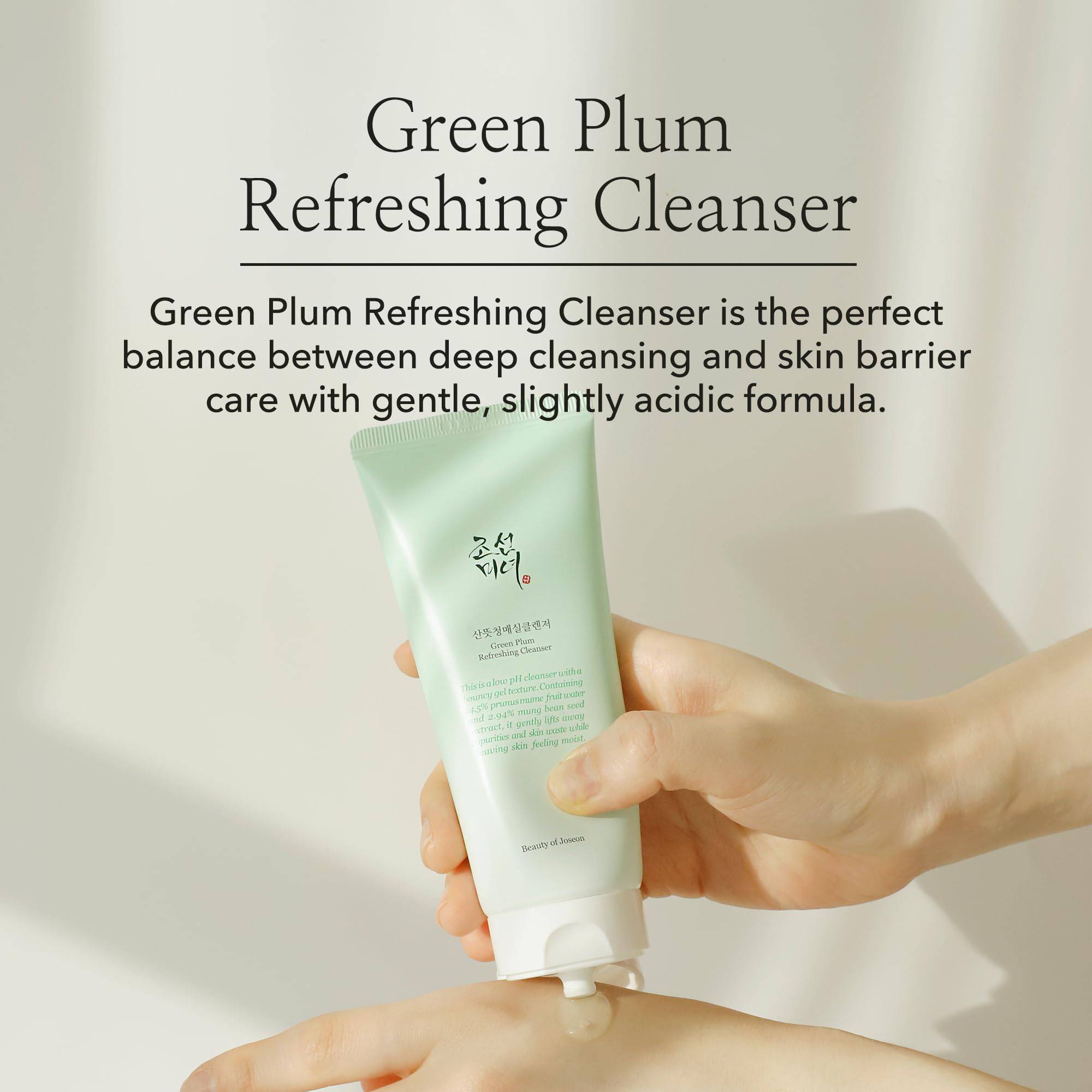 Beauty of Joseon Green Plum Refreshing Cleanser - 100 ml - BEAUTINA
