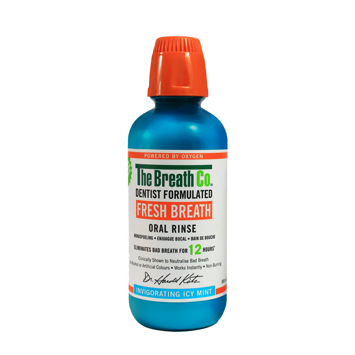 Icy Mint Oral Rinse – Alcohol‑Free, 500 ml - BEAUTINA