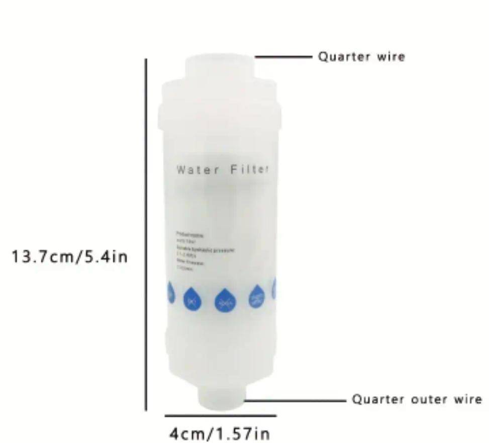 Water filter for shower, filtering dust and rust - BEAUTINA