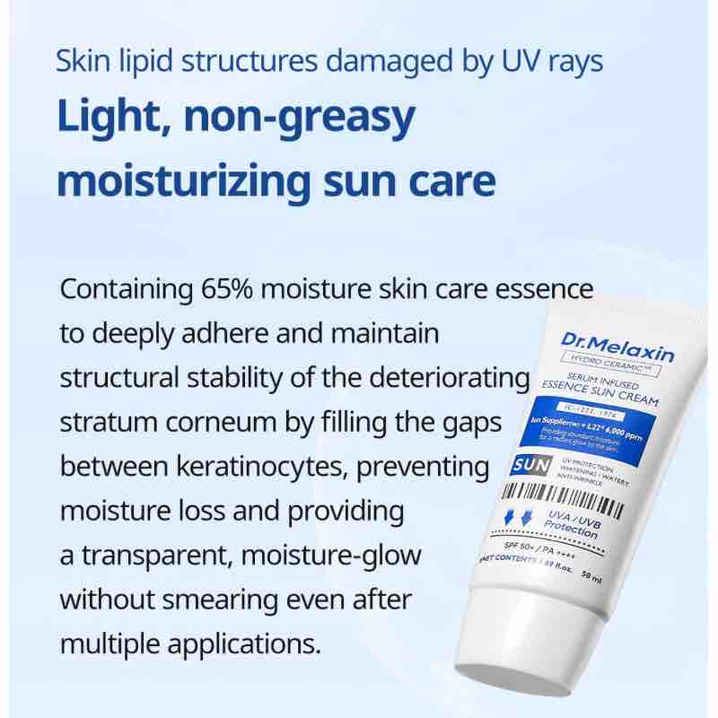 Hydro Ceramic Waterfull Essence Sun Screen SPF50+ PA++++ | Hydrating Korean Sunscreen