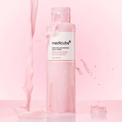 PDRN Pink Niacinamide Milky Toner | Brightening & Hydrating Korean Toner