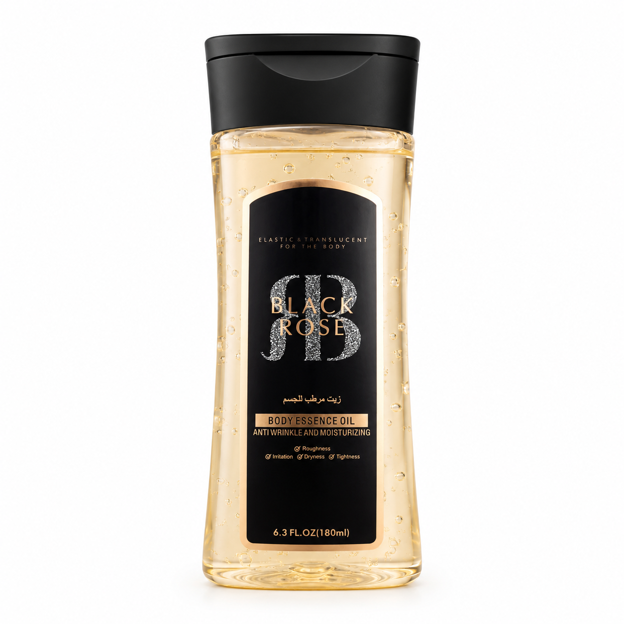 Black Rose Perfumed Moisturizing Body Oil 200ml