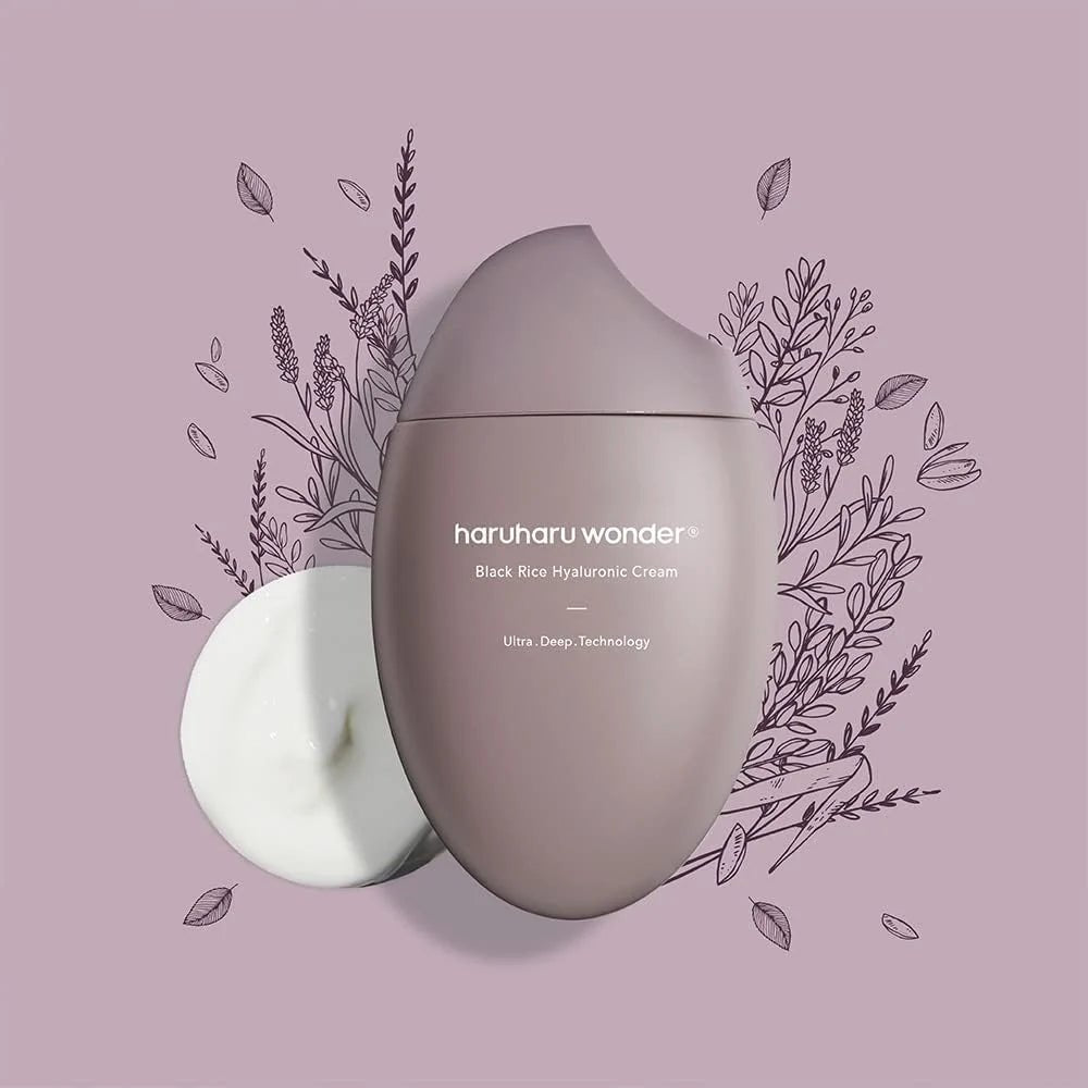Haruharu Wonder Black Rice 10 Hyaluronic Cream 50 Ml - BEAUTINA