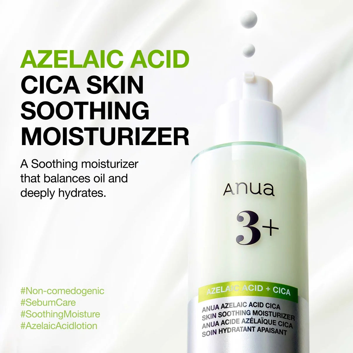 Azelaic Acid+Cica Skin Soothing Moisturizer 100mL