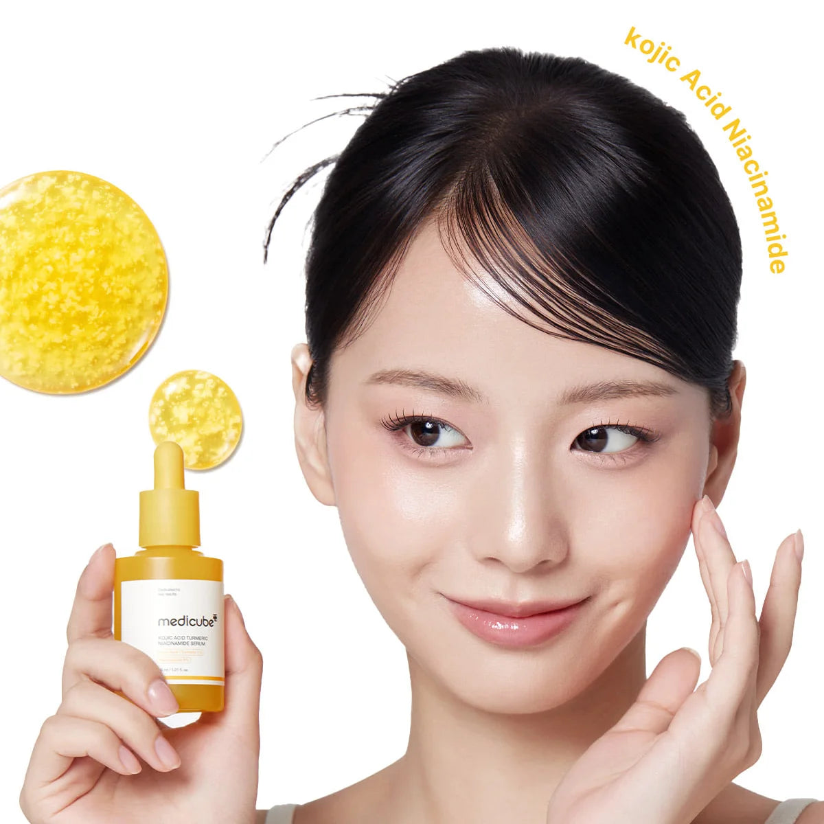 Kojic Acid Brightening Serum – Dark Spot & Glow Boosting Korean Serum - BEAUTINA
