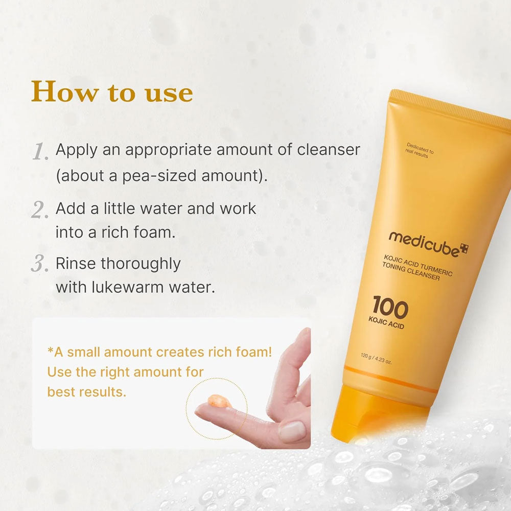 Kojic Acid Brightening Cleanser – Deep Cleansing & Dark Spot Care Face Wash - BEAUTINA