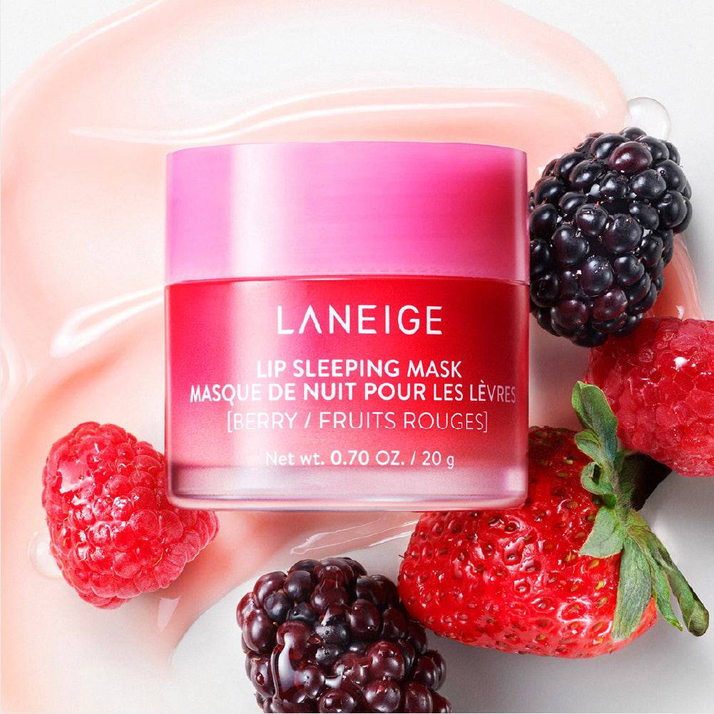 Laneige overnight lip mask with berries 20g - BEAUTINA