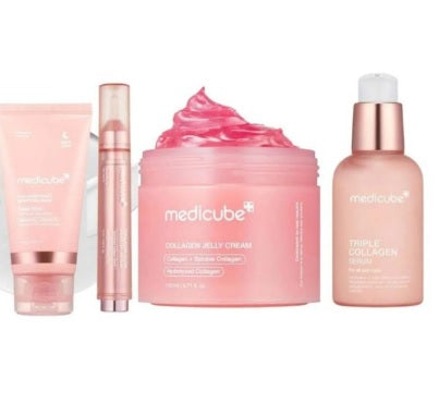 Medicube Collagen Set – Firming & Youthful Glow Routine (4 Steps) - BEAUTINA