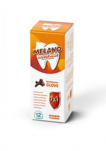 Melano Mouth Wash Clove 300 ml - BEAUTINA