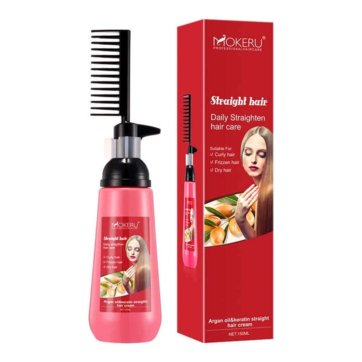 Mokeru Hair Straightening Cream - BEAUTINA