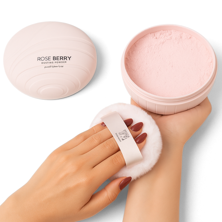 Miss Rose Rose Berry Perfumed Body Powder