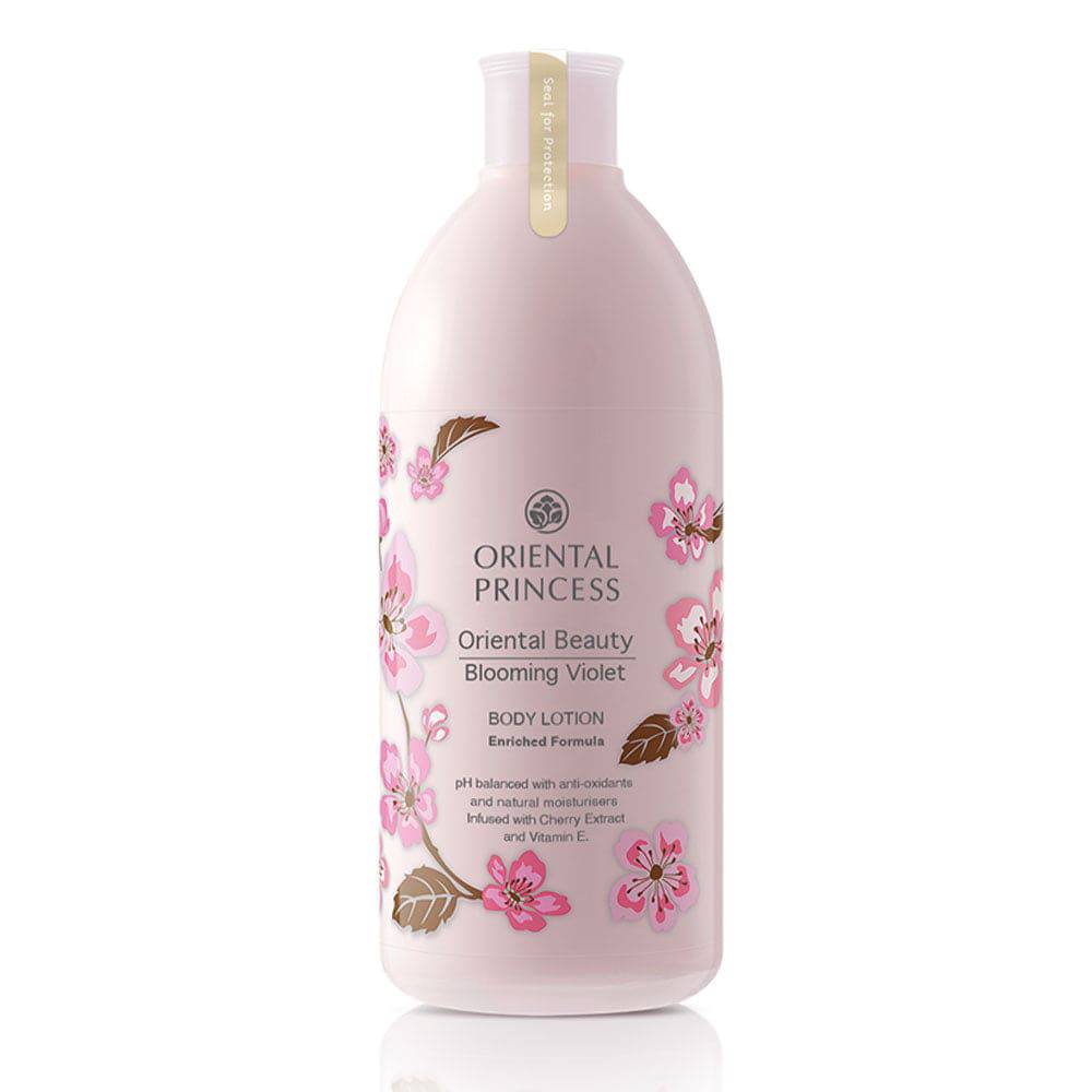 Oriental Beauty body lotion with violet scent - BEAUTINA