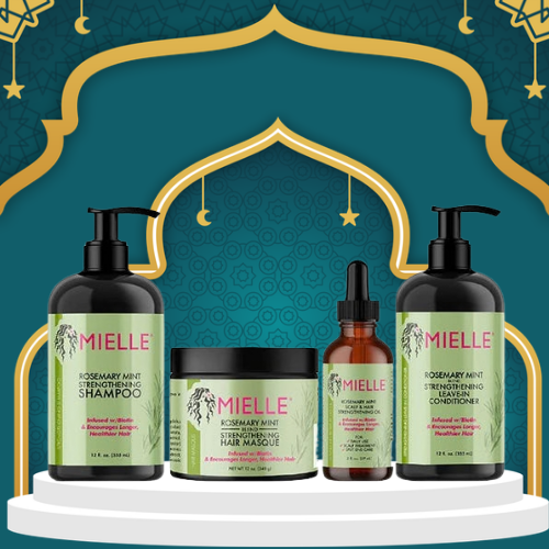 Mielle Hair Growth Set - 4 steps Routine - BEAUTINA