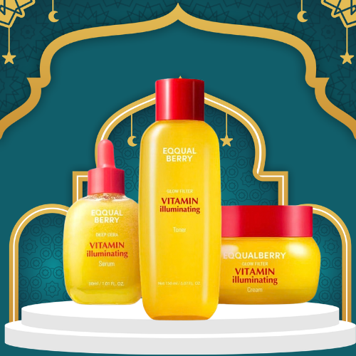 Eqqualberry Illuminating Set 3in1 - BEAUTINA