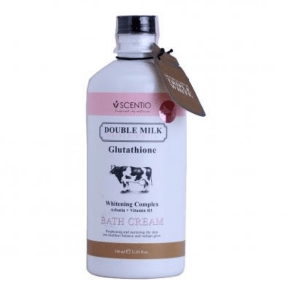 Sentio Triple White Shower Cream with Milk, Vitamin B3 and Arbutin - BEAUTINA
