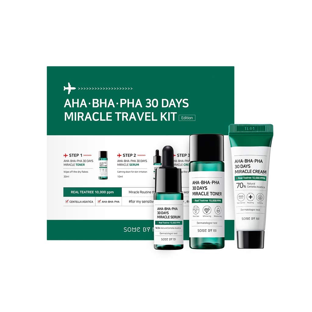 Some By Mi Green Tea Miracle Set, Small Size - BEAUTINA