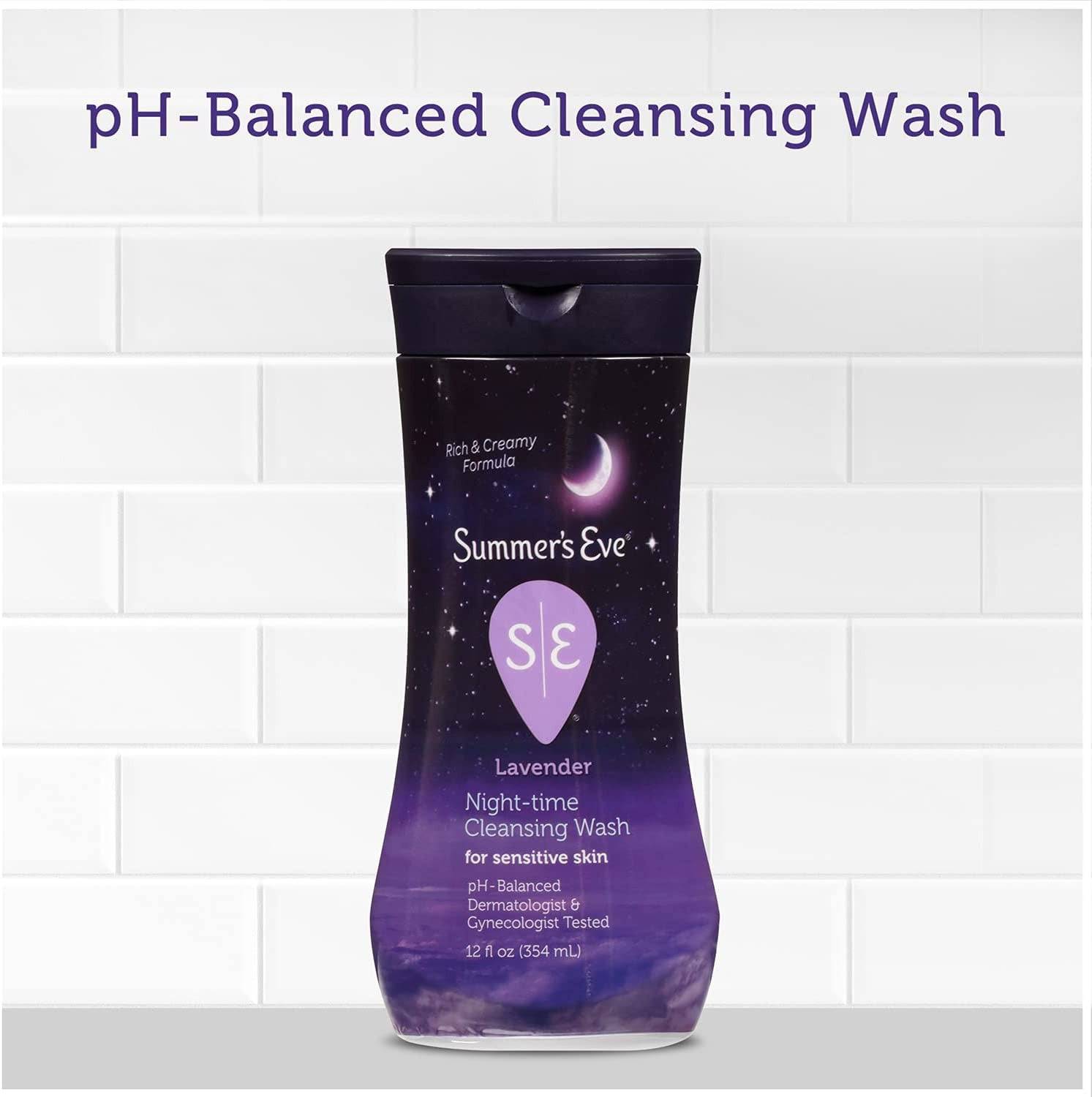 Summer Eve Sensitive Area Wash Lavender 354 ml - BEAUTINA